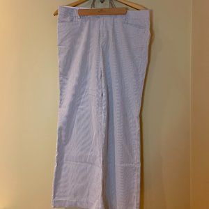 Gap- low waist striped ankle pants (10)